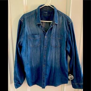 Calvin Klenin Shirt  indigo fit